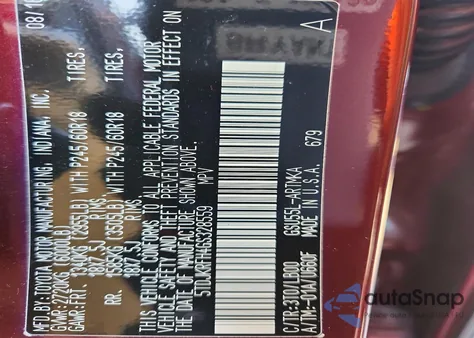 2016 Toyota Highlander Xle z USA, uszkodzony, nr VIN 5TDJKRFH4GS328559